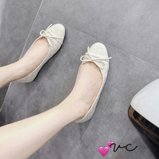 HANG CO SAN | hài nơ xinh màu trắng kem phối đồ xinh