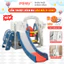 Cầu Trượt Xích Đu Cho Bé Cỡ Lớn TẶNG KÈM BÓNG RỔ, Cầu Trượt Cho Bé Máng Trượt Siêu Dài
