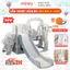 Cầu Trượt Cho Bé, Cầu Trượt Xích Đu Máng Trượt Siêu Dài Rộng Trọng Tải Đến 80Kg, Nhựa Nguyên Sinh Không Mùi