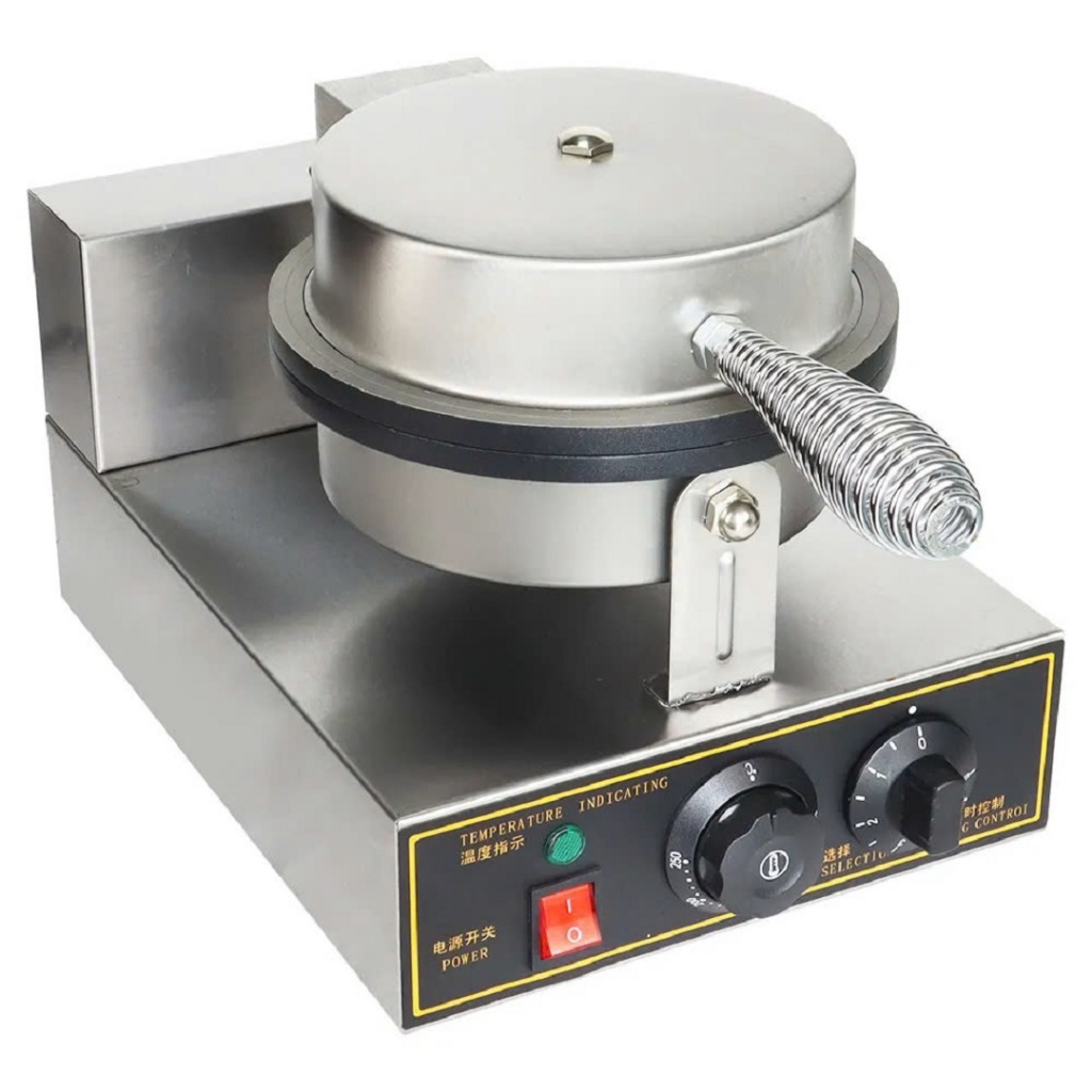 Máy làm bánh quế cuộn công nghiệp 1300W đa năng làm bánh quế cuộn, bánh kếp