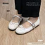 Giày búp bê nữ đính nơ bản H109 fullbox da mềm cao cấp - Giày mary jane nữ hot trend thoải mái phối đồ xinh