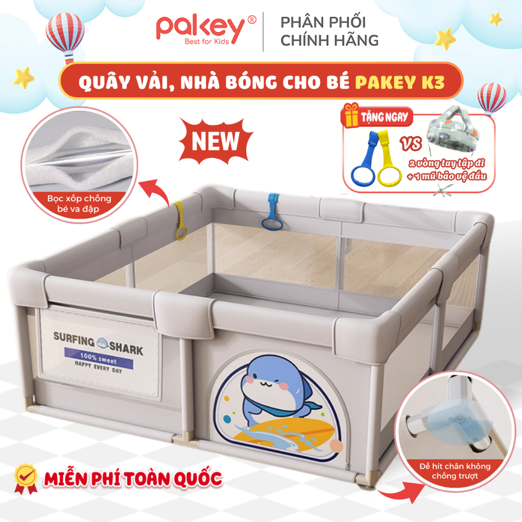 [HỎA TỐC] Quây Nhà Bóng Cho Bé Mẫu Mới Khung INXOX Chắc Chắn Chống Gỉ, Có Kèm Cột Bóng Rổ Thú Vị Cho Bé