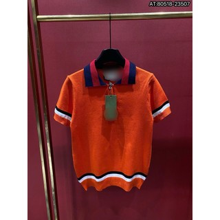 ÁO polo nam QC cổ tròn họa tiết tay ngắn phong cách trẻ trung chuẩn from