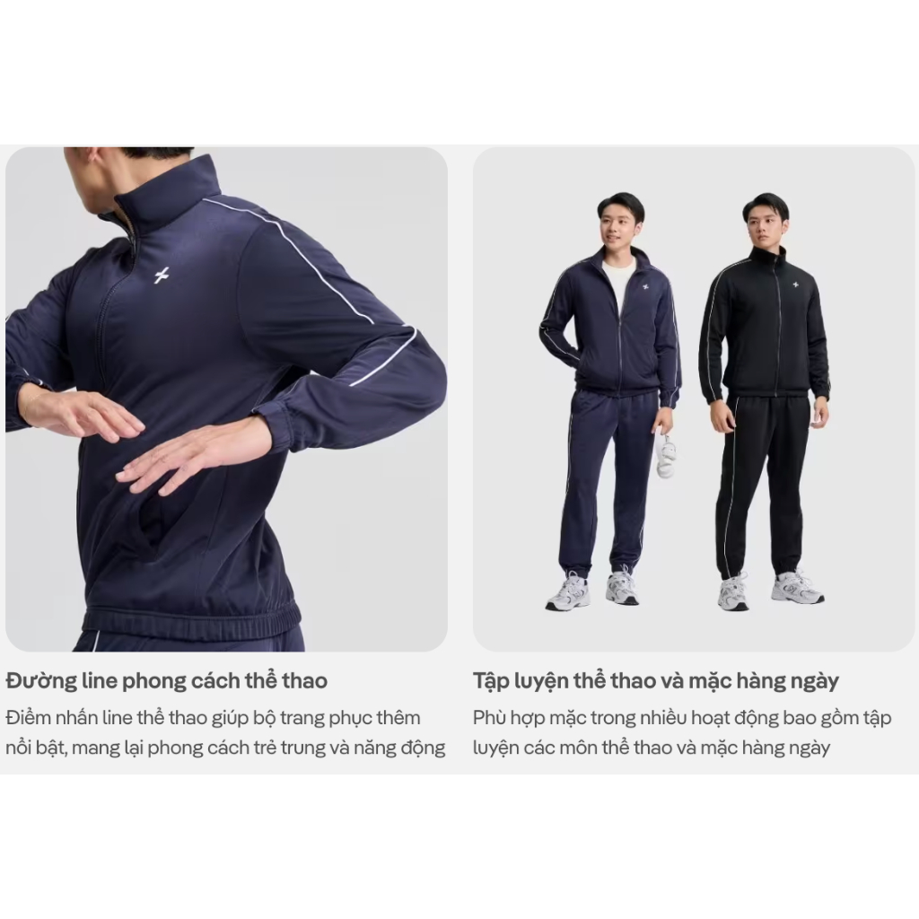 [MUA 4 GIẢM 20%]Áo khoác thể thao nam Flexline Active bền bỉ, nhanh khô, thoải mái Coolmate