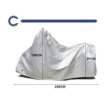 Bạt Phủ Xe Máy Loại To Cao Cấp Cách Nhiệt Chống Nắng Mưa -Phủ trùm xe SH
