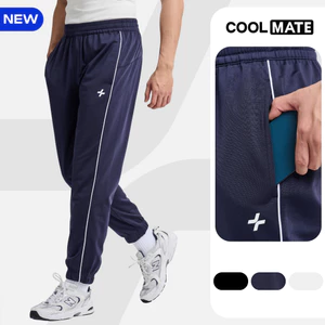 Quần dài joggers thể thao nam Flexline Active bền bỉ, thoải mái, nhanh khô Coolmate