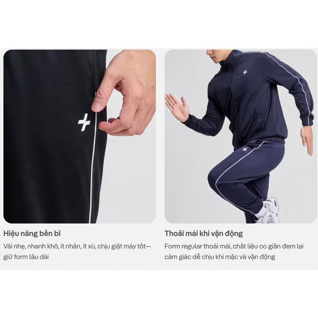 [MUA 4 GIẢM 20%]Quần dài joggers thể thao nam Flexline Active bền bỉ, thoải mái, nhanh khô Coolmate