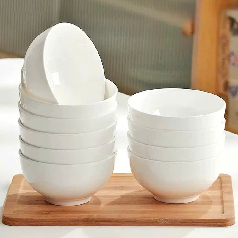 6 Bát Ăn Cơm Trắng Trơn – Combo Giá Tốt