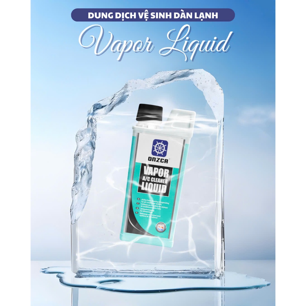 Chai Vệ Sinh Dàn Lạnh Điều Hòa Onzca Vapor 500ML
