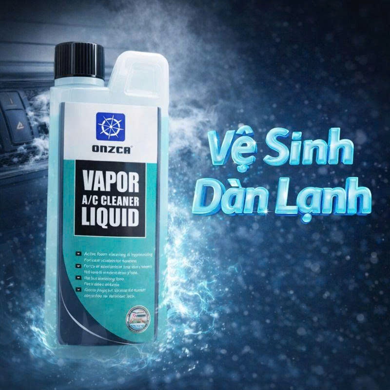 Chai Vệ Sinh Dàn Lạnh Điều Hòa Onzca Vapor 500ML
