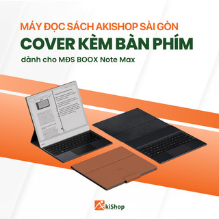 Cover kèm bàn phím máy đọc sách Boox Note Max Chính hãng Akishop HCM