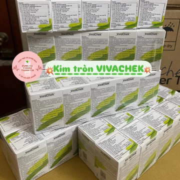 50 chiếc kim lấy máu/ Kim chích tiểu đường Vivachek Ino hàng chính hãng.