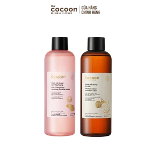 Combo Nước Tẩy Trang Sen Hậu Giang 500ml & Nước Tẩy Trang Bí Đao Cocoon 500ml
