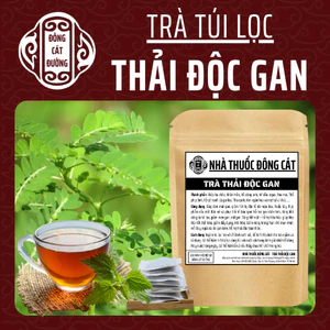 Trà Thải độc Gan - Đông Cát Đường - Thanh Nhiệt Giảm Mụn, làm mát giải độc và phục hồi chứng năng gan - Túi 50 lọc