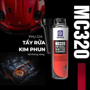 ONZCA MC320 - Dung Dịch Phụ Gia Vệ Sinh Kim Phun Hệ Thống Xăng - Dung Tích 300ml