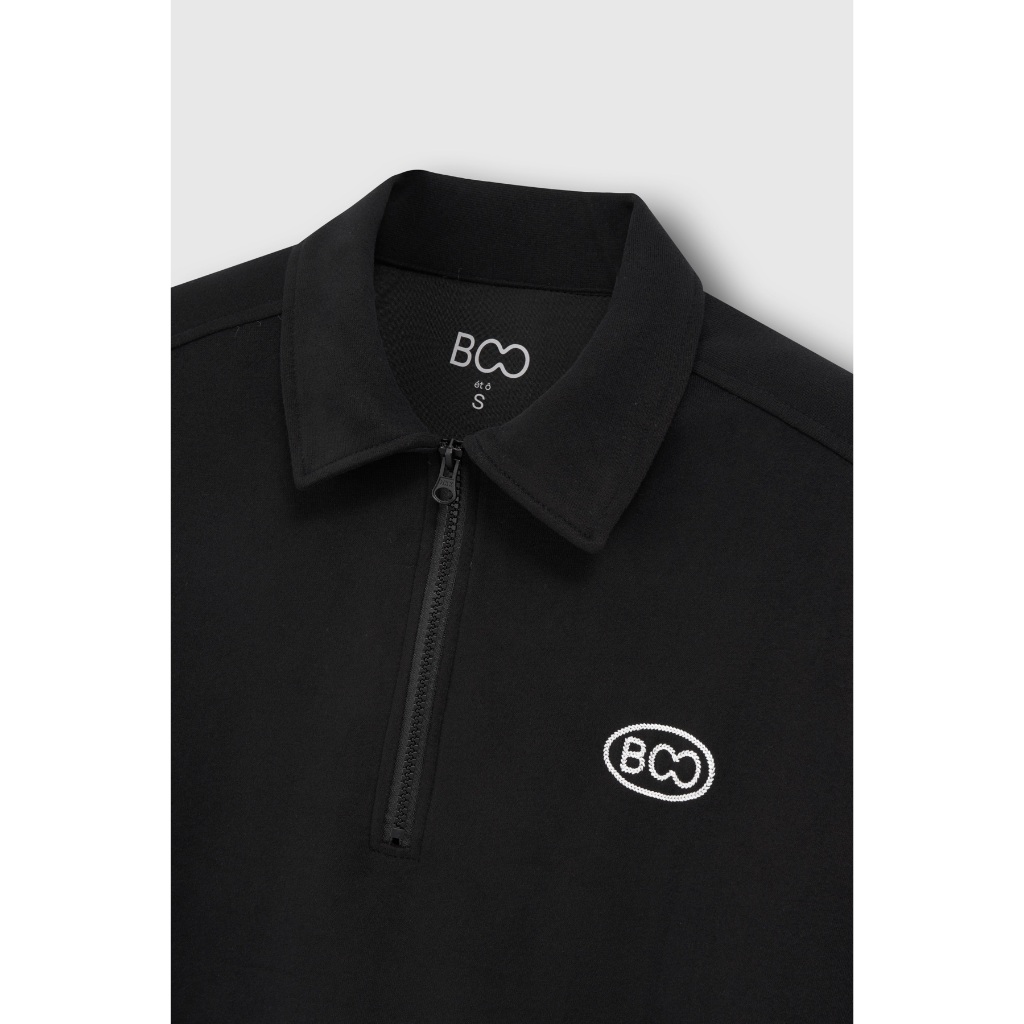 Bộ Quần Áo Nỉ Nam Nữ BOO Halfzip Chất Liệu Cao Cấp, Dày Dặn Ấm Áp Basic Dễ Phối Đồ