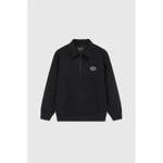 Bộ Quần Áo Nỉ Nam Nữ BOO Halfzip Chất Liệu Cao Cấp, Dày Dặn Ấm Áp Basic Dễ Phối Đồ — ảnh 2