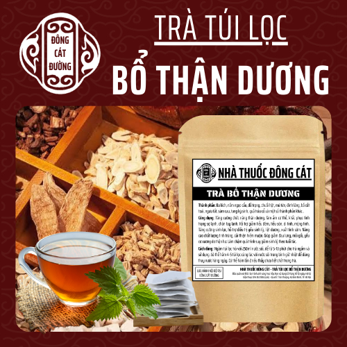 TRA BO THAN DUONG - ĐÔNG CÁT - TANG CUONG SINH LY, LIET DUONG, XUAT TINH SOM,XUONG KHOP - TÚI 50 LỌC