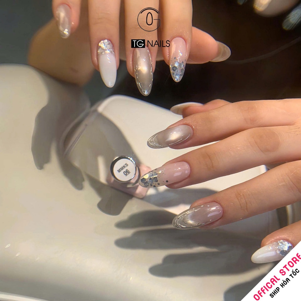 Set sơn gel 12 màu mắt mèo Thủy Tinh siêu sáng TG