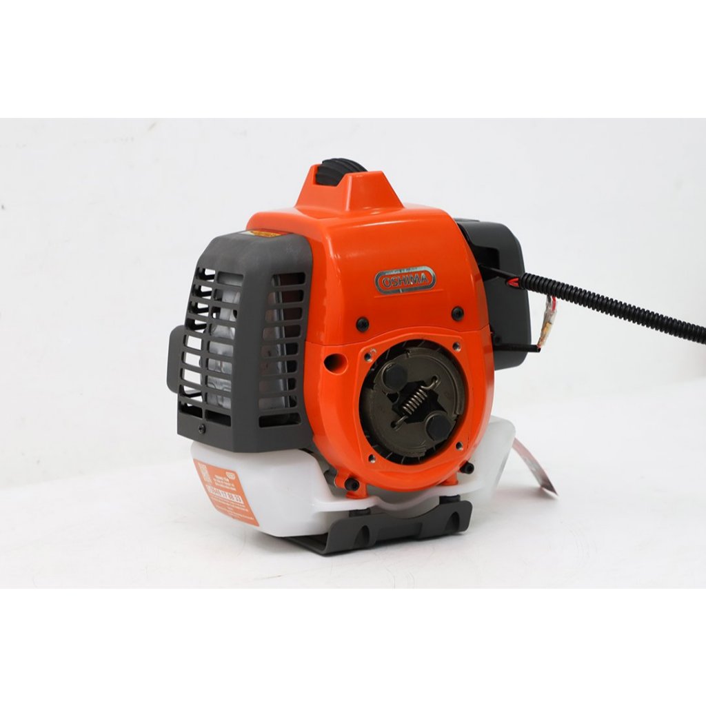 Máy cắt cỏ OSHIMA 543 Tiết Kiệm 15% Nhiên Liệu, Cần chết, Cam-xám, 2 Thì 45cc 1.65kW, BH 12 tháng