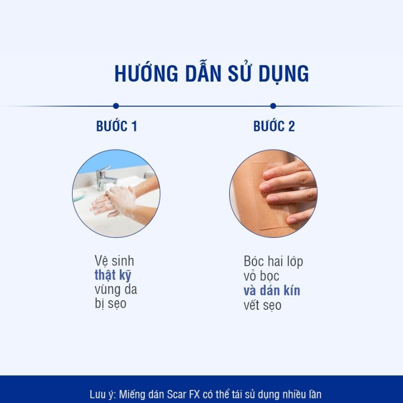 Miếng Dán Mờ Sẹo Scar Fx Ngăn Ngừa Và Sẹp Sẹo Lồi  Phì Đại 2,5cm x 2,5cm