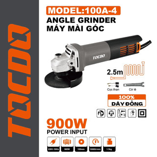 Máy mài điện tocdo model 100A-4 lõi đồng rotor stato ( 1 tấc - 10)