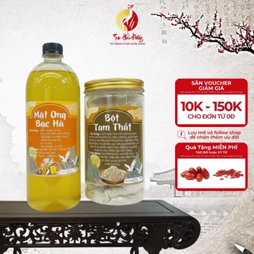 Bột Tam Thất Nguyên Chất Xay Mịn Từ Củ Già 1000g– Hỗ Trợ Lưu Thông Máu Tốt, Bảo Vệ Tim Mạch