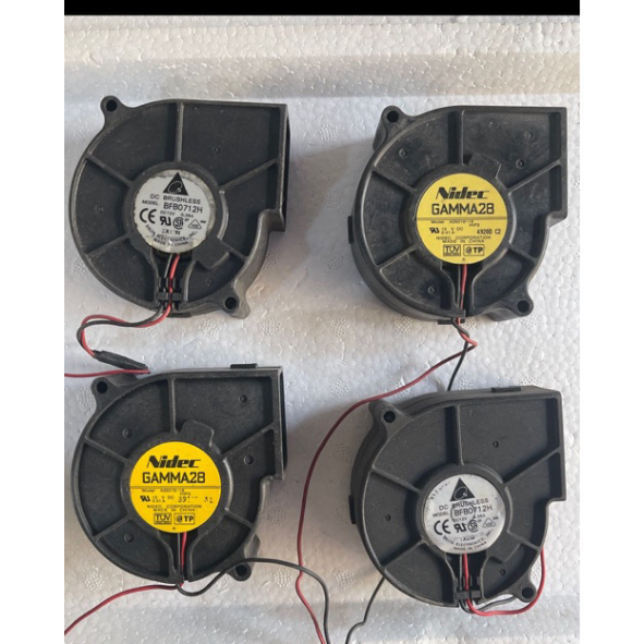 Quạt sò 8cm 12V (dòng từ 0.2A đến 0.50A)