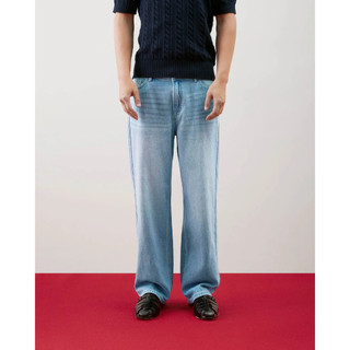 Quần jean Nam Xanh Nhạt Form Straight - ROUTINE 10F25DPA022