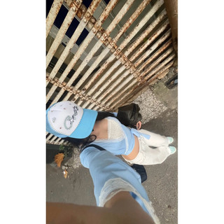 Nón đính đá ngọc trai RINBANON