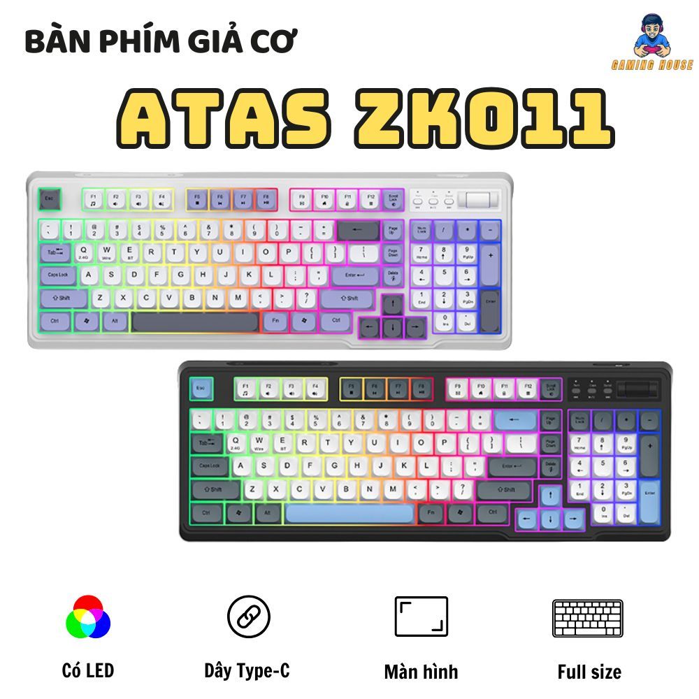 Bàn phím giả cơ ATAS ZK011