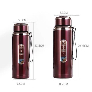 Bình Giữ Nhiệt Inox 2 Lớp 304 Giữ Nhiệt Tối Ưu 12 Giờ, giữ lạnh 18 tiếng Dung Tích 1000ml (hàng tốt)
