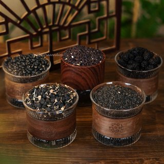 Trà Ngũ Hắc Thảo Mộc - Dưỡng Tóc Chắc Khỏe, Giữ Dáng, Da Dẻ Tươi Tắn | Đạt Tâm