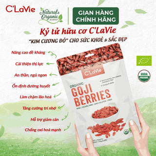 Kỷ Tử/ Hắc Kỷ Tử Hoang Dã C'LaVie Tăng Cường Hệ Miễn Dịch, Chống Oxy Hóa - Natural Market