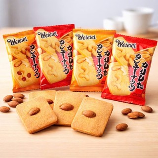 BÁNH Weieiel giòn chuẩn vị Nhật BảnCắn một miếng là thơm bơ – béo hạt–giòn nhẹ tan trong miệng