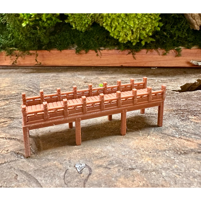 Mô hình bộ cầu thang chùa in 3D - trang trí tiểu cảnh, bán cạn, terrarium