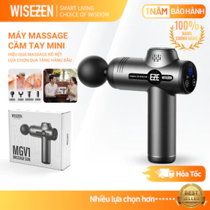 máy massage cầm tay mini Wisezen Nhiều mức điều chỉnh Dễ thao tác Mát xa thoải mái giảm đau cổ và vai