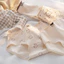 Combo 4 Quần Lót Nữ Cotton thoáng mát - kháng khuẩn ren viền đính nơ kèm họa tiết DOPICO L120