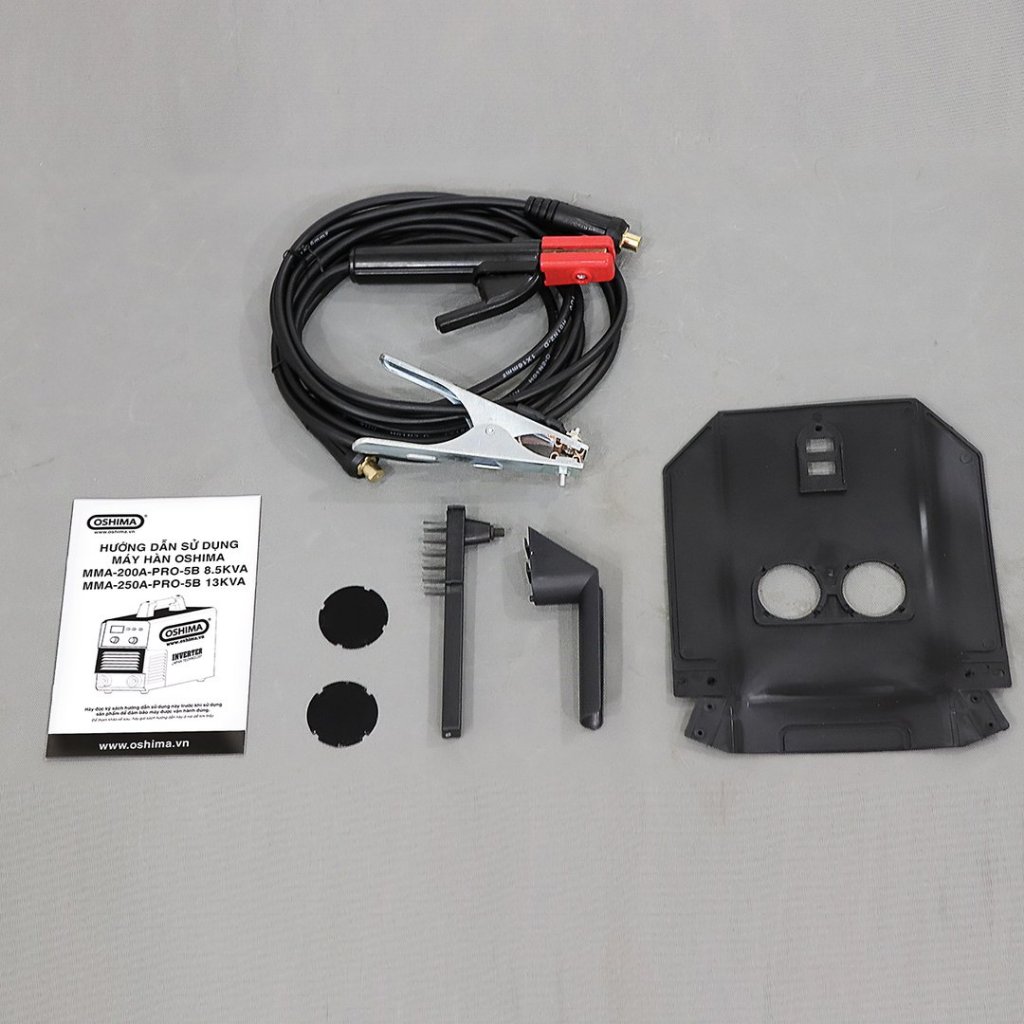 Máy hàn OSHIMA MMA-250A-PRO-5B - 5 Bo Inverter 250A - Que 1.6-5mm -  Chính Hãng Bảo Hành 12 Tháng