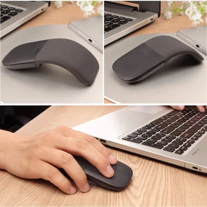 Chuột cảm ứng cho máy tính macbook, surface, máy tính laptop di động nhẹ gấp cong cho PC
