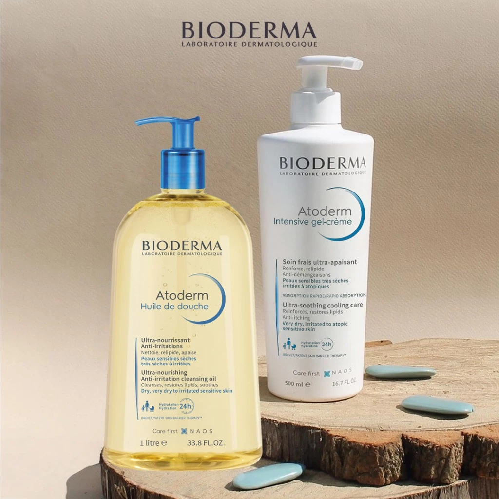 Bioderma Atoderm Intensive Gel-Creme 500ml/Bioderma Atoderm Huile De ...