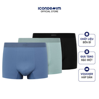 Quần Boxer Nam ICONDENIM Active Logo Box Trunks BXID0059