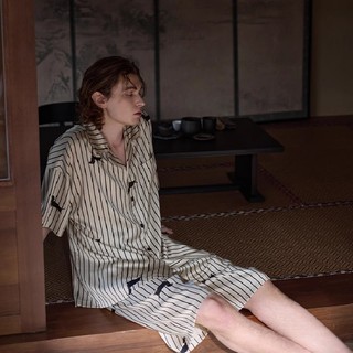Đồ ngủ nam mặc nhà, pijama nam lụa ngắn - Since Then