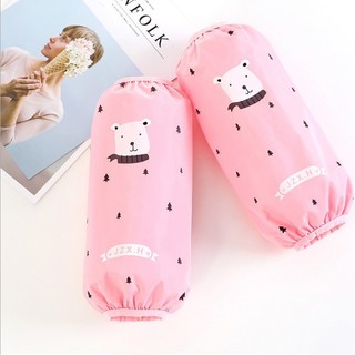 Ống tay chống nước họa tiết dễ thương – bao tay che tay áo khi rửa bát, nấu ăn, lau nhà, vệ sinh