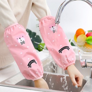 Ống tay chống nước họa tiết dễ thương – bao tay che tay áo khi rửa bát, nấu ăn, lau nhà, vệ sinh