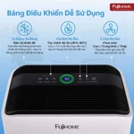 Máy hút ẩm lọc không khí HEPA diệt khuẩn UV Fujihome DH35W-HEPA, công suất lớn kết nối Wifi điều khiển App phòng 25-60m2 — ảnh 7