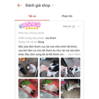 Sữa tắm hữu cơ Petitia 500ml cho chó mèo, hương Vanilla ngọt ngào, thư thái, dưỡng lông, lưu hương