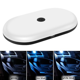 Đèn LED Gắn Trần ô tô,xe Hơi,Thắp sáng để đọc sách,lái xe,v.., sạc USB với 3 chế độ sáng điều chỉnh tiện lợi cho xe hơi