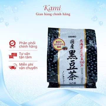 Trà đậu đen Orihiro 30 gói của Nhật Bản - Trà đỗ đen nhật bản