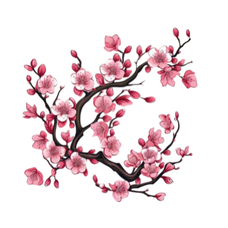 Hình ủi nhiệt quần áo mẫu HOA ĐÀO mùa xuân ủi áo tại nhà bằng bà là bàn ủi,nhiều mẫu nhiều size